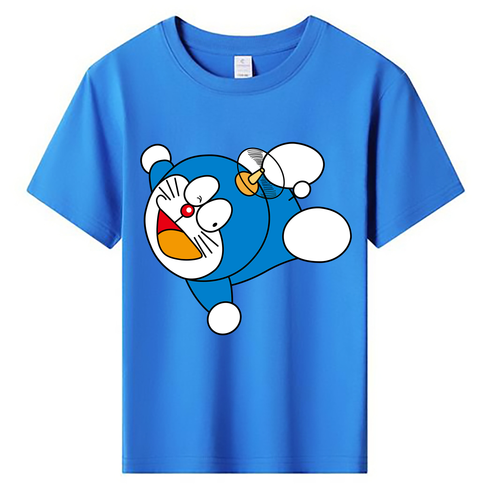 （画像用） ドラえもん Doraemon 綿100％キッズTシャツ（フロントプリント）